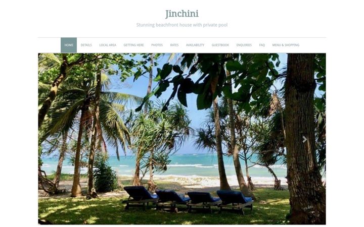 Screenshot of jinchini.com