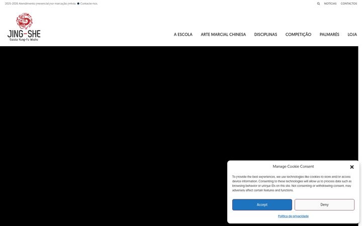 Screenshot of jing-she.com