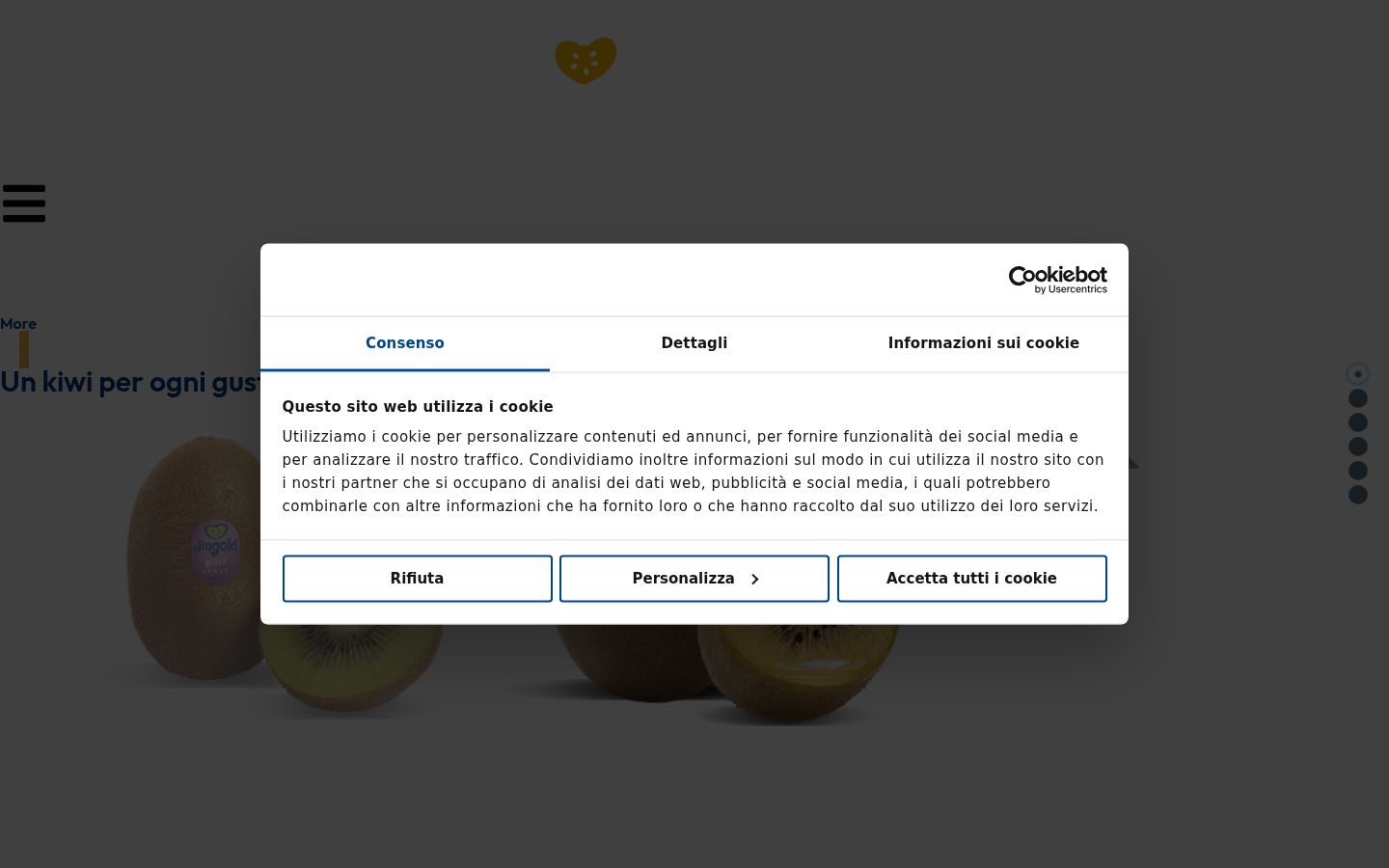 Captură de ecran a bannerului de consimțământ afișat înainte de orice interacțiune