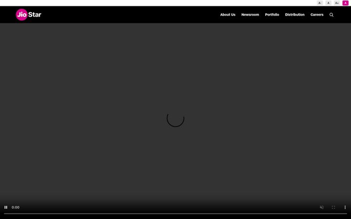 Screenshot του jiostar.com