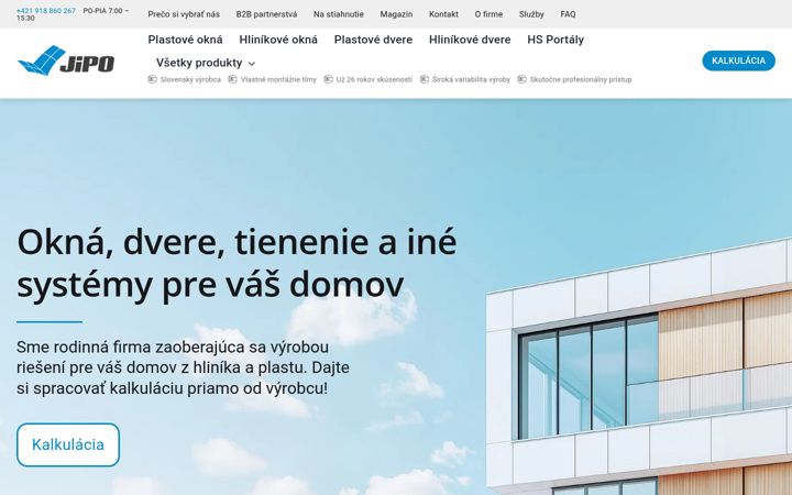 Screenshot of jipo.sk