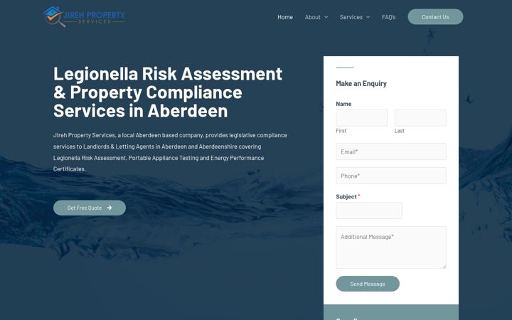 Screenshot of jirehps.com