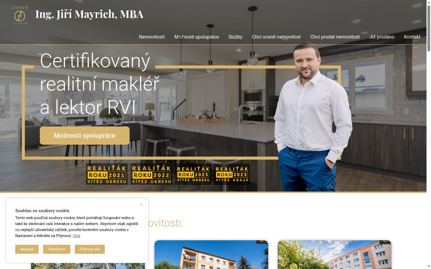 Sutikimo reklamjuostės, rodytos prieš bet kokią sąveiką, ekrano kopija
