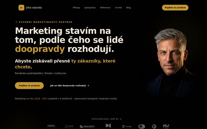 Screenshot of jirkavejvoda.cz