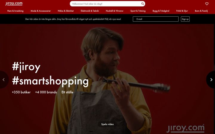Screenshot of jiroy.com