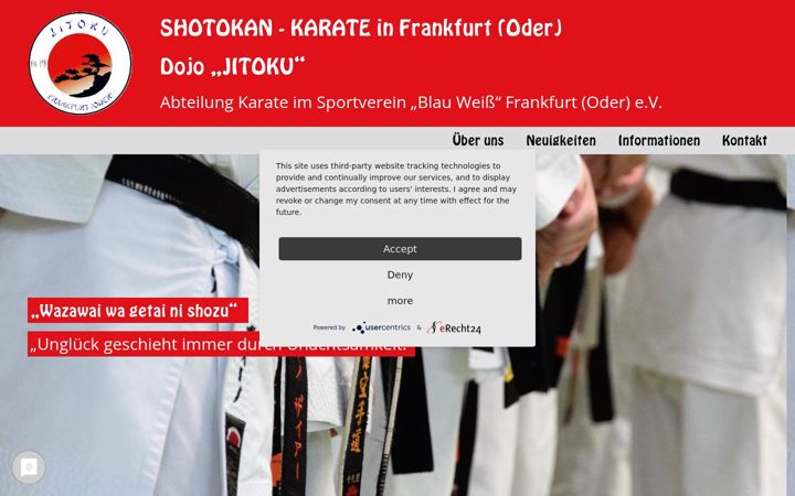 Screenshot of jitoku.de