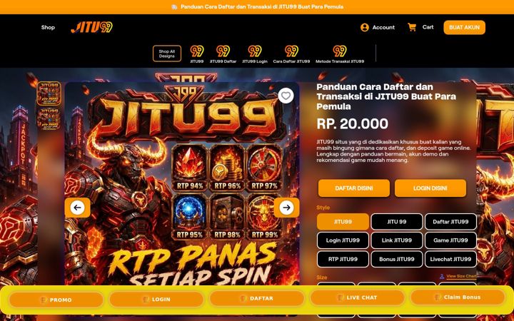 Screenshot of jitu99link.org