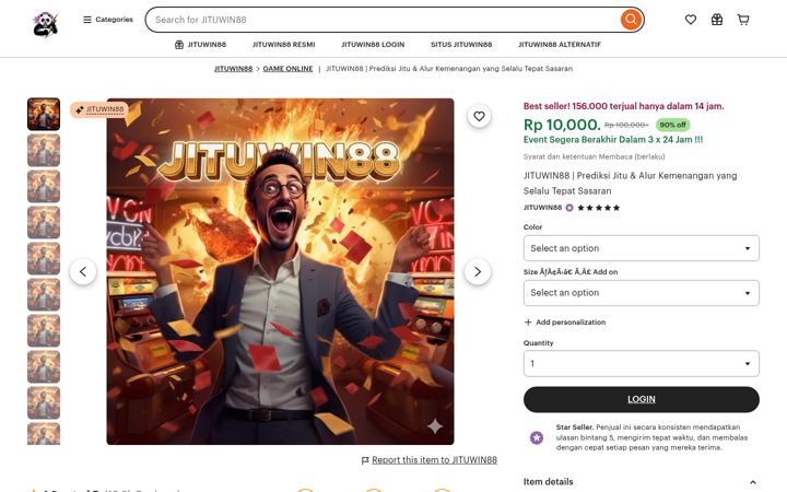 Screenshot of jituwin88.com