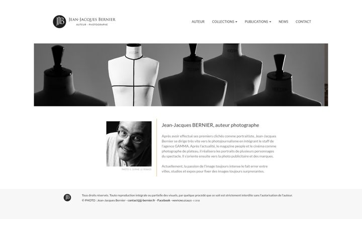 Screenshot of jj-bernier.fr