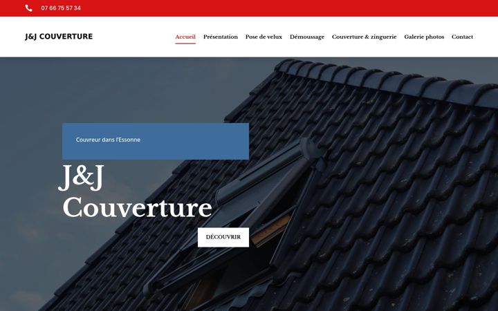 Screenshot of jj-couverture.fr