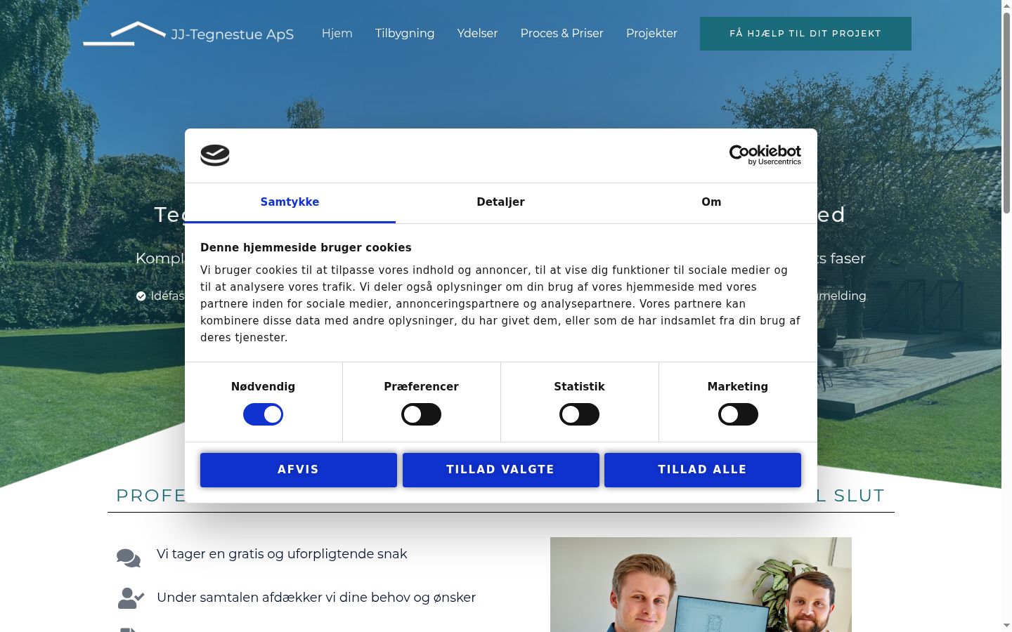 Screenshot des Einwilligungsbanners vor jeglicher Interaktion
