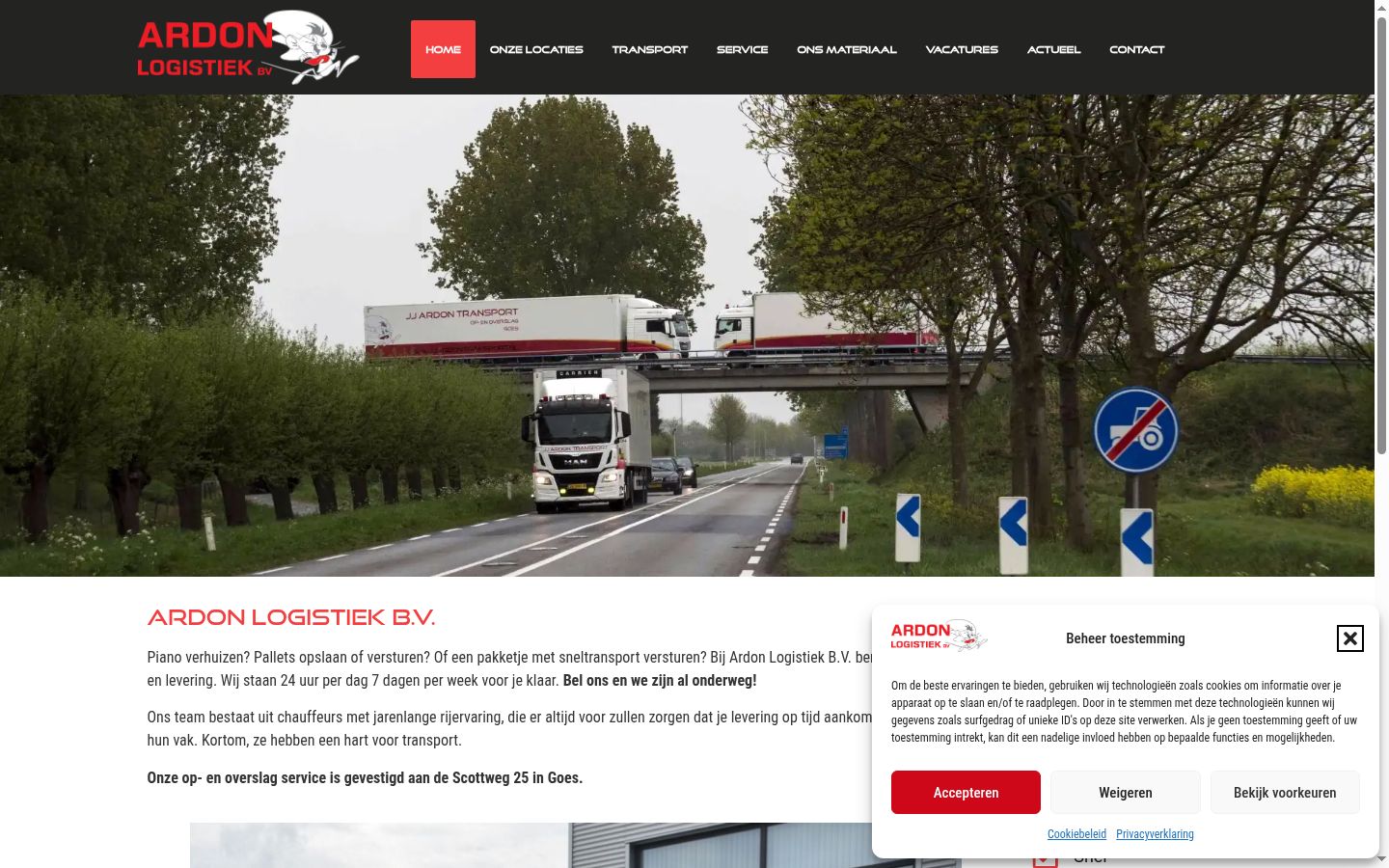 Zrzut ekranu banera zgody wyświetlanego przed jakąkolwiek interakcją