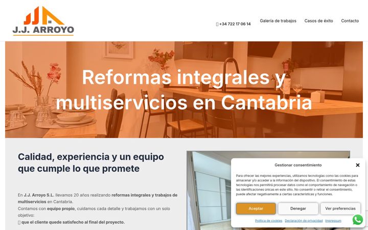 Screenshot of jjarroyo.com