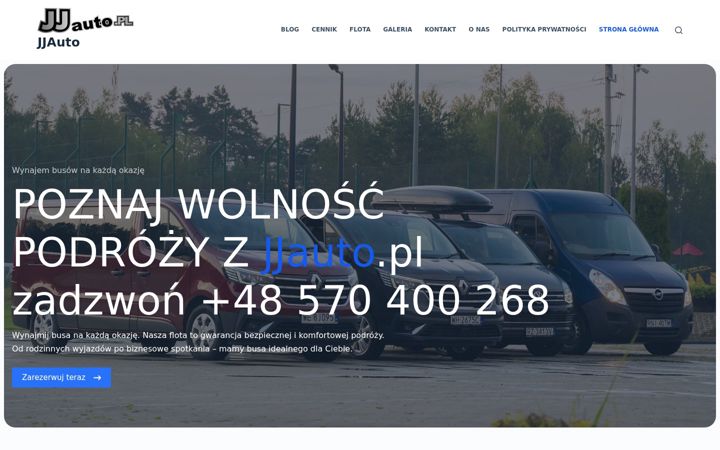 Screenshot of jjauto.pl