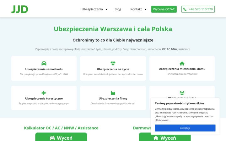 Screenshot of jjdab.pl