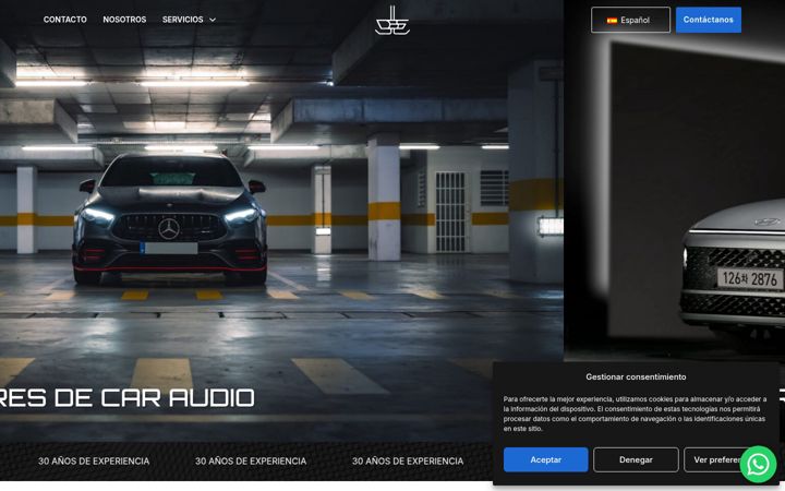 Screenshot of jjdbscaraudio.com
