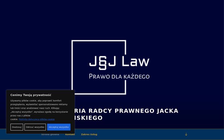 Screenshot of jjlaw.pl