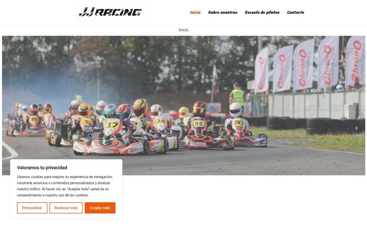 Screenshot of jjracingmotorsport.com