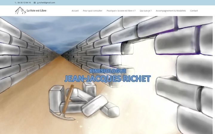 Screenshot of jjrichet.com