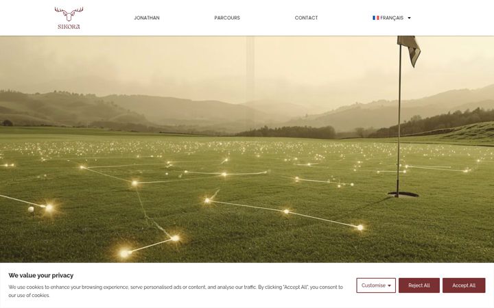 Screenshot of jjsikora.com