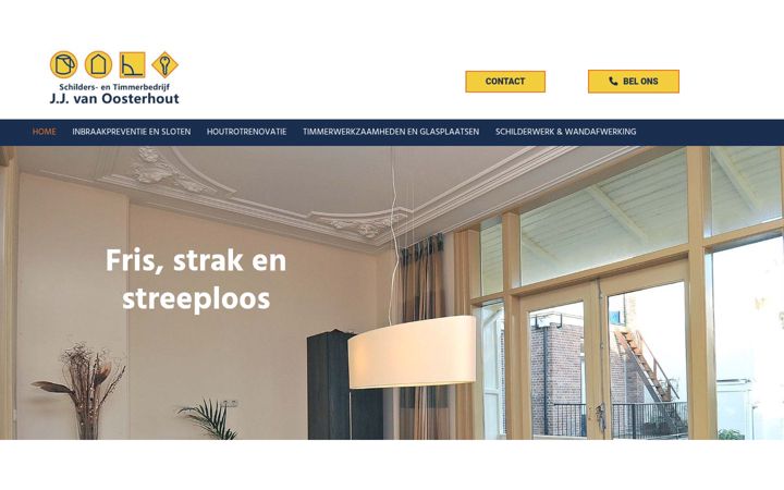 Screenshot of jjvanoosterhout.nl