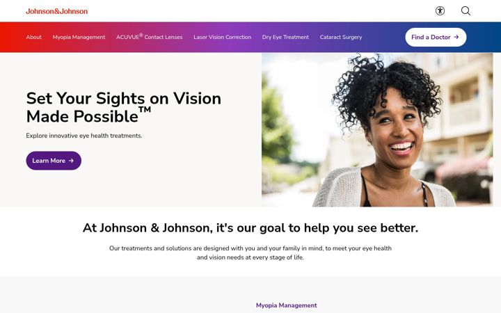 Screenshot of jjvision.com