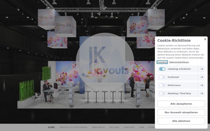 Screenshot of jk-layouts.de