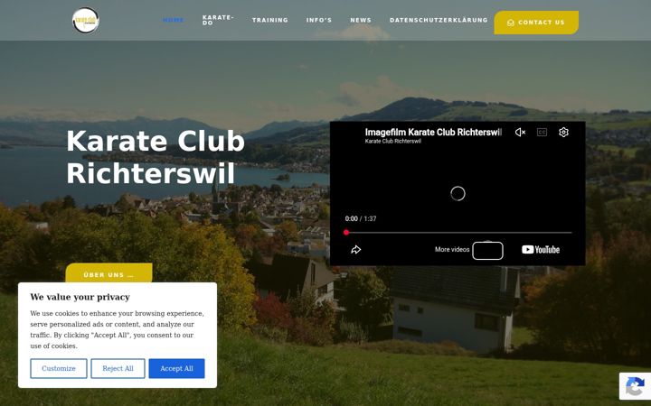 Screenshot of jka-richterswil.ch