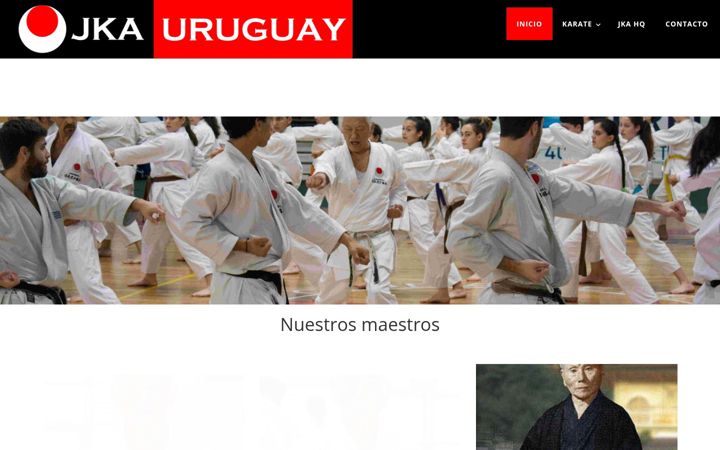 Screenshot of jkauruguay.org