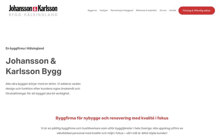 Screenshot of jkbygg.se