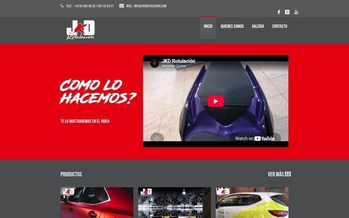 Screenshot of jkdrotulacion.com