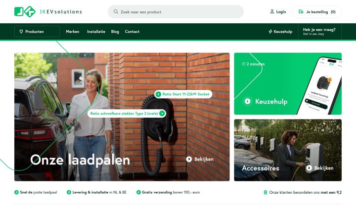 Screenshot of jkev.nl