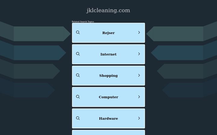 Screenshot of jklcleaning.com