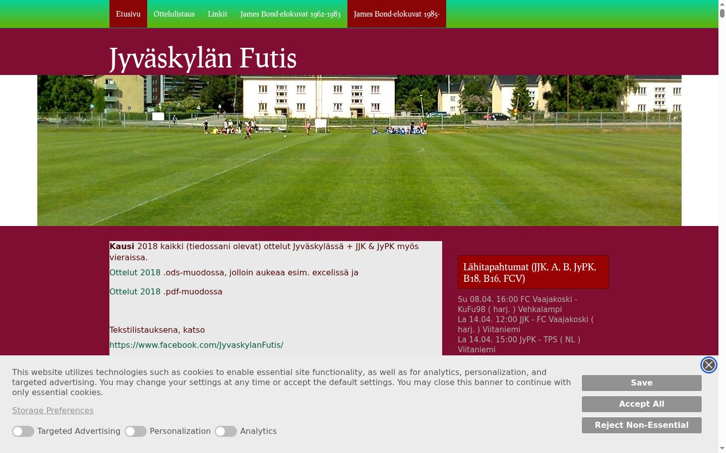 Snímek obrazovky baneru souhlasu zobrazeného před jakoukoli interakcí