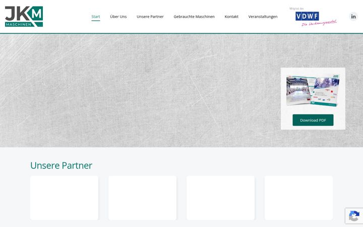 Screenshot of jkm-gmbh.de