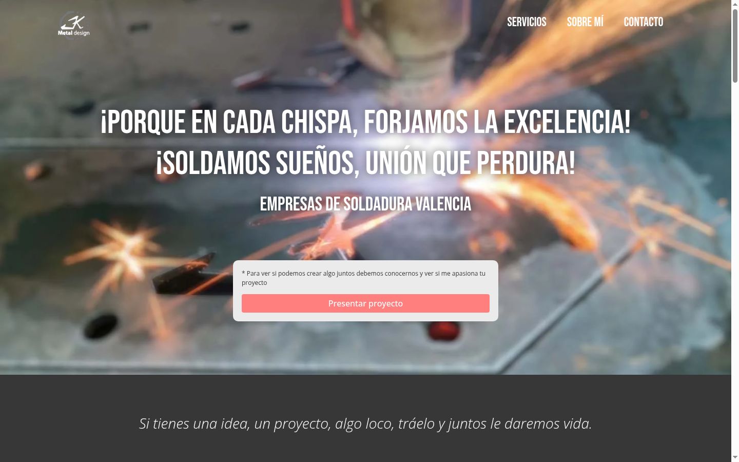 Captura de pantalla del banner de consentimiento mostrado antes de cualquier interacción