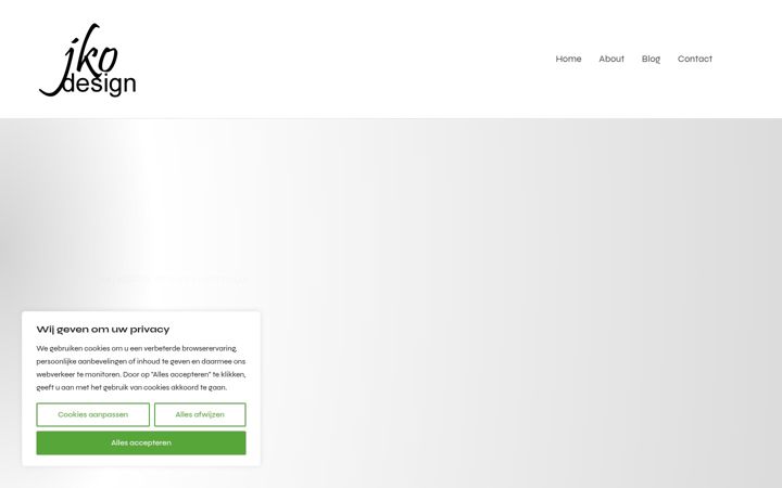 Screenshot of jko-design.nl