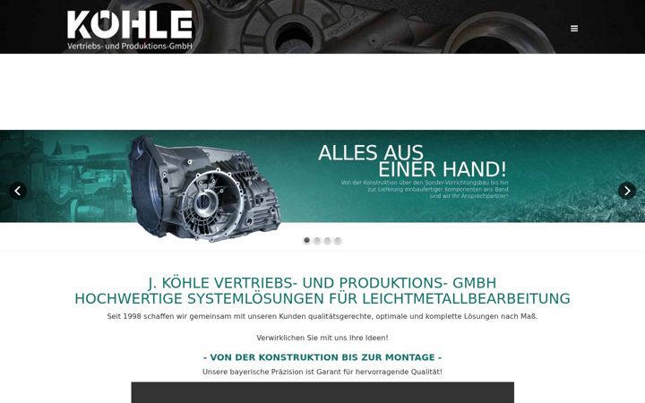 Screenshot of jkoehle.de