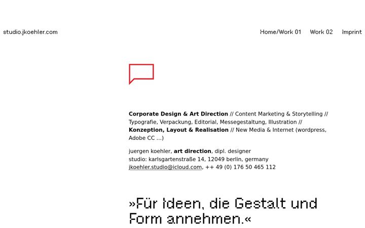 Screenshot of jkoehler.com