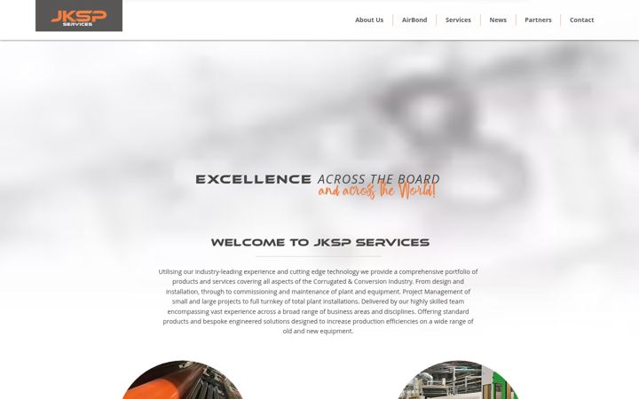 Screenshot of jkspservices.com
