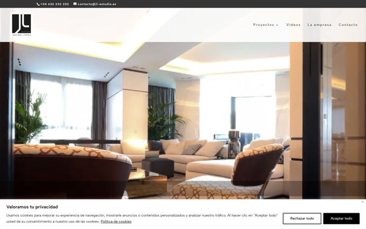 Screenshot of jl-estudio.es