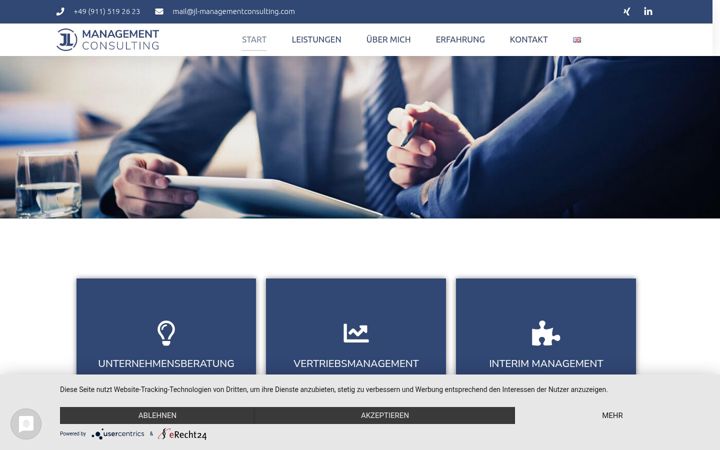 Screenshot of jl-managementconsulting.com