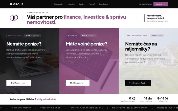 Screenshot of jl-sro.cz