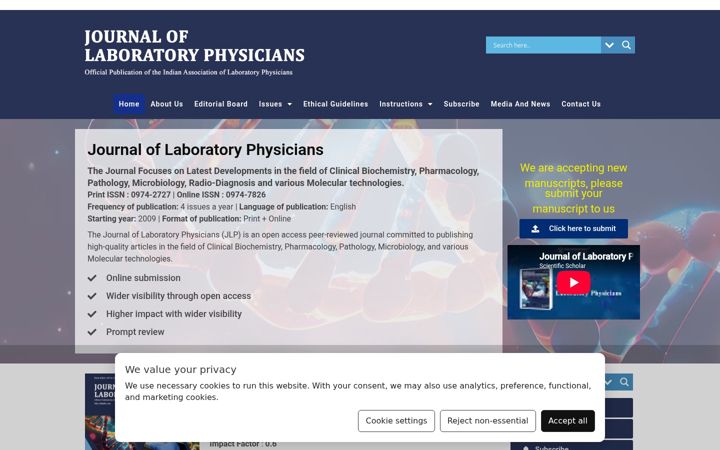 Screenshot of jlabphy.org