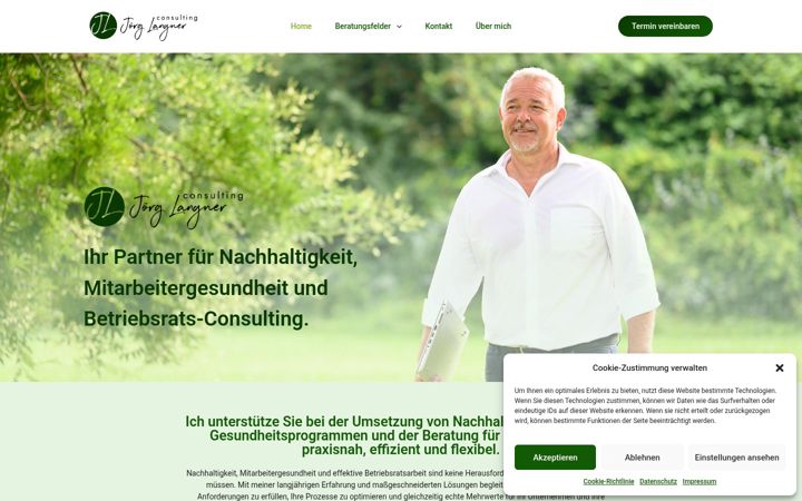Screenshot of jlangner.at