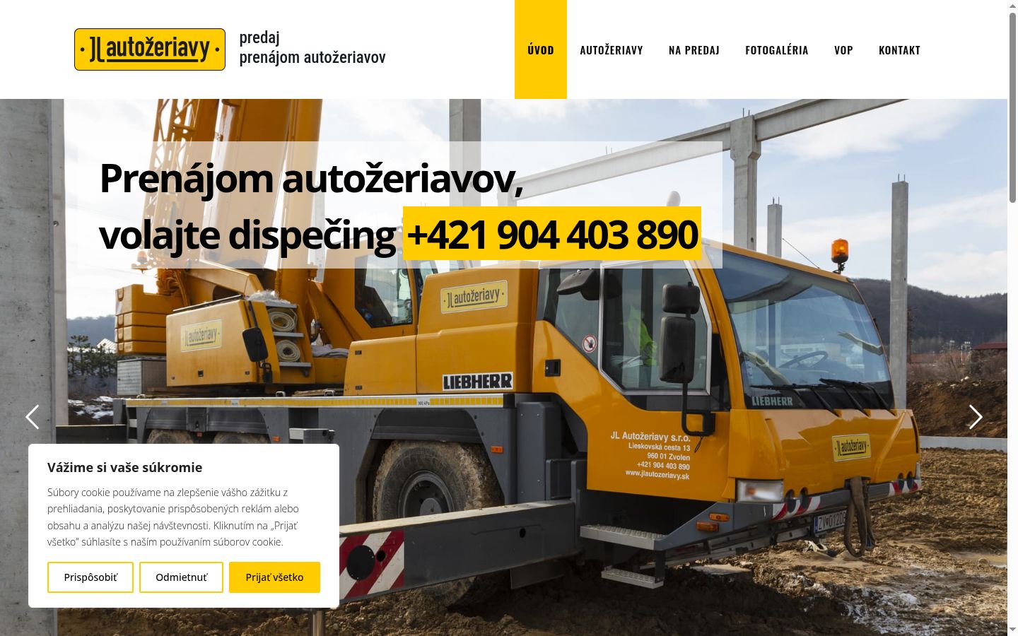 Screenshot tal-banner tal-kunsens muri qabel kwalunkwe interazzjoni