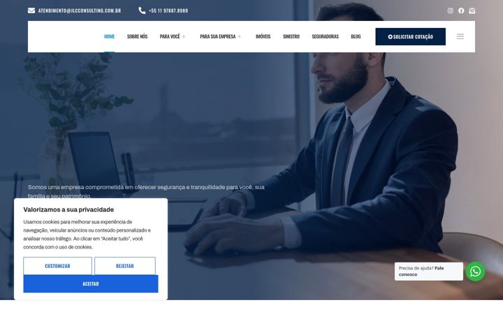 Screenshot of jlcconsulting.com.br