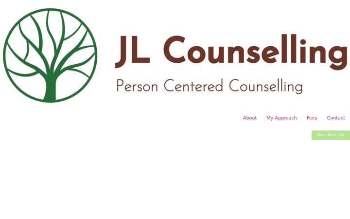 Screenshot of jlcounselling.co.uk