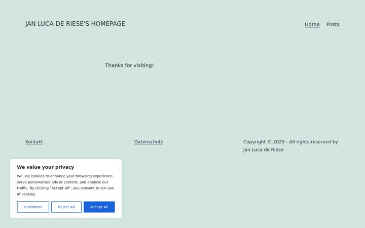Screenshot of jlderiese.de