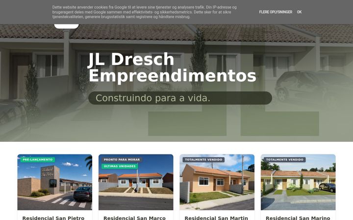 Screenshot of jldresch.com.br